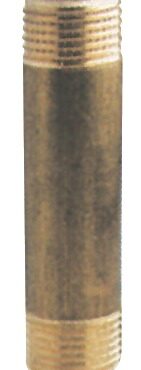 Brass extension sleeve 1"1/2 x 100 mm