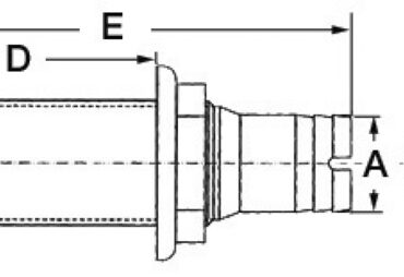 Tipo lungo in nylon/fibra di vetro.