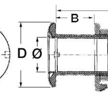 Completi con anello di collegamento di massa. Lucidati a specchio.