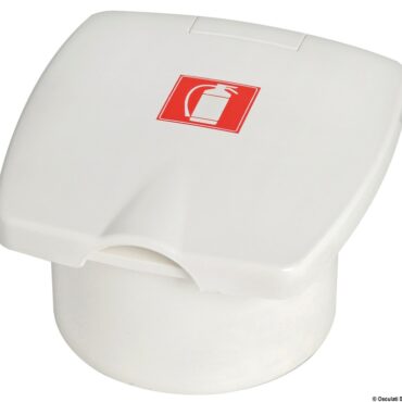 Atto ad alloggiare il comando flessibile 17.450.90/91 o altro similare per intercettazione di emergenza o azionamento estintore.