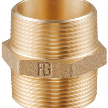 GUIDI bronze double nipple M-M 3/4"