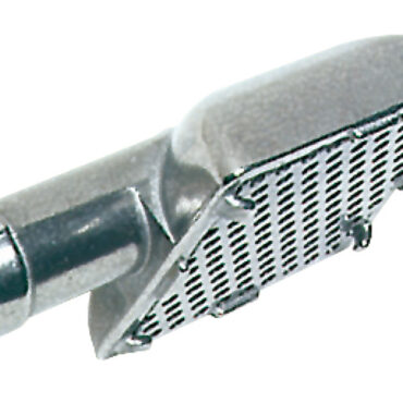 In acciaio inox AISI 316 per tubo pompe sentina, con rete inox anti-sporco. Adatta a tutte le pompe di sentina con portagomma 1/2”(16/18 mm).
