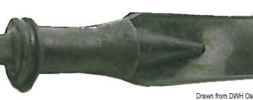 Si applica alla base dello specchio di poppa. Con la velocità, automaticamente si apre e svuota lo scafo.