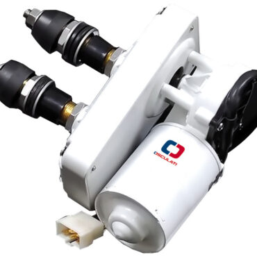 Coppia di lavoro 7 Nm, max 24 Nm. Alberino di fissaggio lunghezza "L2" 60 mm, (altre misure su richiesta). Max rumorosità 50dB. Attacco DIN.