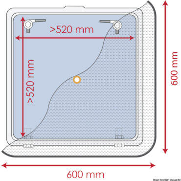 In poliestere nero. Si installano in pochi secondi tramite fissaggio a ventosa o magnetico.Completi di tasca per riporli quando non utilizzati.