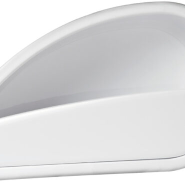 Predisposto per montaggio casse stereo, in ABS bianco lucido.