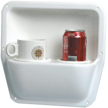 In ABS bianco lucido.