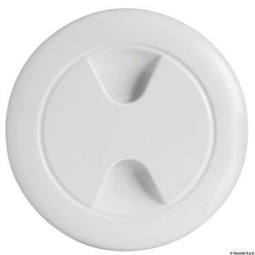 Chiusura a vite con tenuta perfetta garantita da O-RING in gomma.