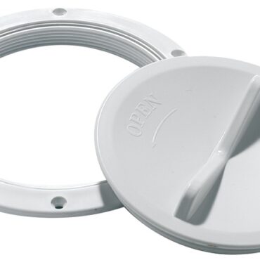 Chiusura a vite con tenuta perfetta garantita da O-RING in gomma. Nuovo tipo di presa per una facile apertura (leggermente sporgente).