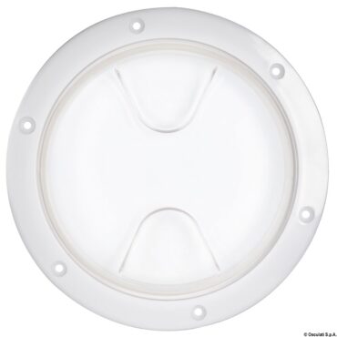 Chiusura a vite con tenuta perfetta garantita da O-RING in gomma.