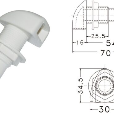 In nylon con doppia retina interna. Progettato secondo i requisiti prescritti dalla norma UNI EN ISO 21487.