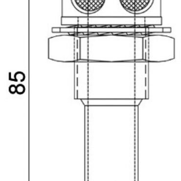 Completo di retina antifiamma e portagomma. Progettato secondo i requisiti prescritti dalla norma UNI EN ISO 21487.