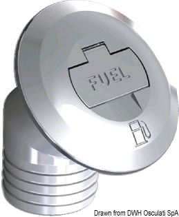 Maniglia di apertura con protezione della chiave. Filetto 1"1/2.