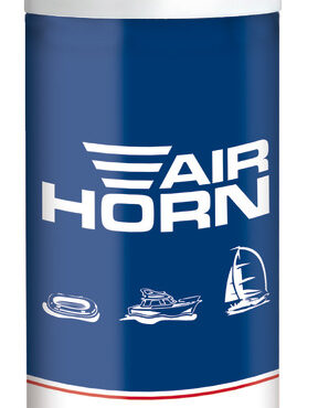 Caricata con gas non infiammabile. Accoppiamento tromba/bombola a scatto.