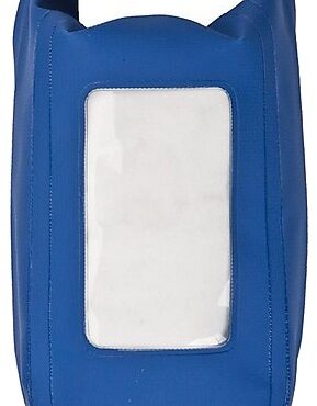 Sacca stagno ideale per piccoli oggetti. Costruito in PVC e dotato di doppie finestre trasparenti.