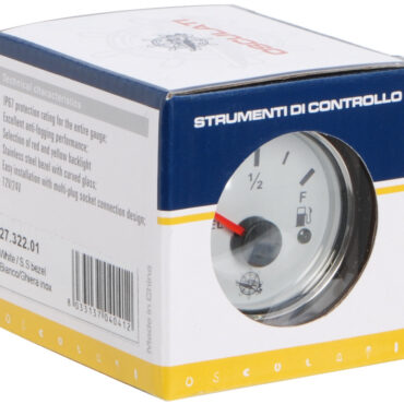 Collegamento al terminale "w" dell'alternatore. Quadrante retroilluminazione sia rossa sia gialla.