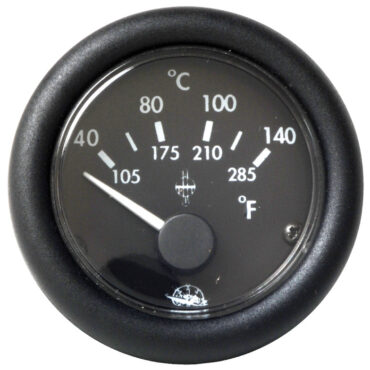 Guardian temperature gauge oil 40-150° black 12 V