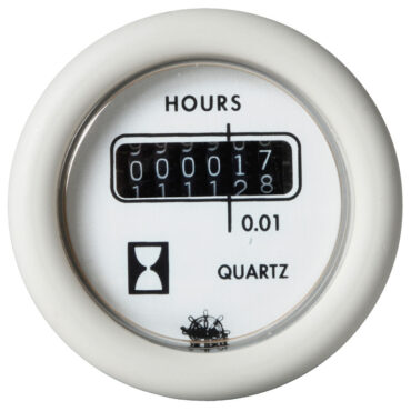 Guardian hour meter white 12 V