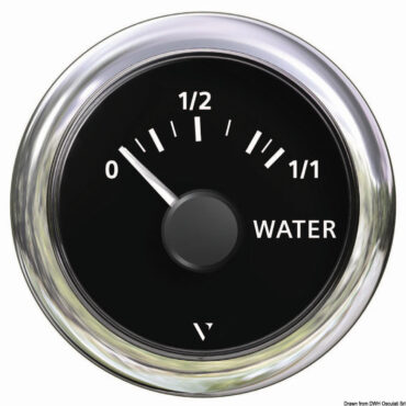 Water level indicator 10/180 ohm black