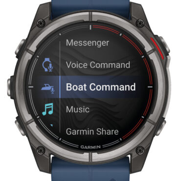 Il quatix® 8 è lo smartwatch per la nautica di ultima generazione progettato per offrire prestazioni eccezionali a bordo e nella vita di tuti i giorni. È dotato di un brillante display AMOLED con lente in zaffiro antigraffio, lunetta in titanio resistente e torcia LED integrata.Grazie a speaker e microfono integrati, puoi controllare il chartplotter compatibile tramite tecnologia BLUETOOTH® o effettuare chiamate direttamente dal polso quando associato allo smartphone.Controlla facilmente dal polso i trolling motor Force®, le sorgenti Fusion®, gli autopiloti e i chartplotter Garmin compatibili, monitorando allo stesso tempo i dati trasmessi dal sistema di bordo. Immergiti fino a 40 metri grazie ai pulsanti impermeabili e alle funzioni dedicate per immersioni subacquee e apnea, con in più il monitoraggio di oltre 100 attività sportive indoor e outdoor. Sfrutta al massimo il tempo in mare con le app dedicate alla tua barca e alla navigazione.