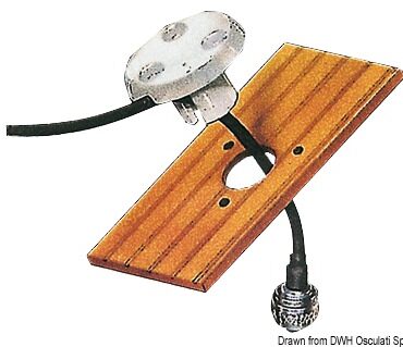 Universale per uno o due cavi. Permette di far passare anche il connettore.