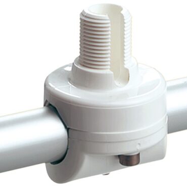 In nylon rinforzato fissa, da montare sui tubi da mm 22/25, per antenne GPS.