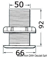 Raymarine M78713-PZ thruhull depth
