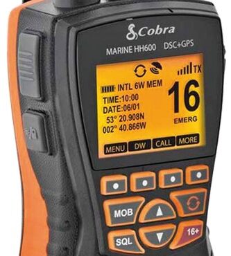 Cobra Marine MR HH600 GPS BT EU VHF black