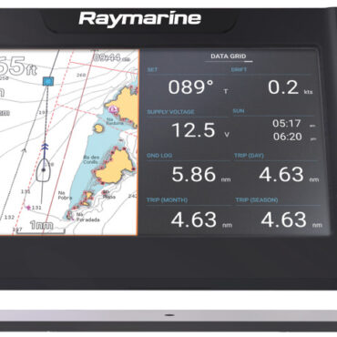 RAYMARINE Element Echo sounder 9 S w/chart