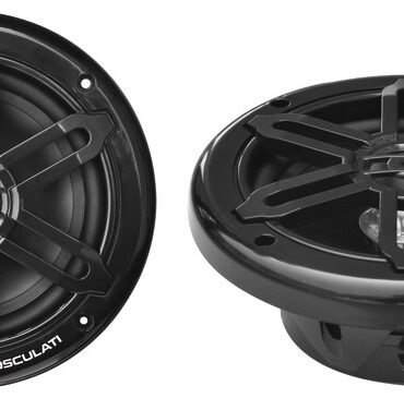 Con carcassa in ABS e cono in polipropilene.