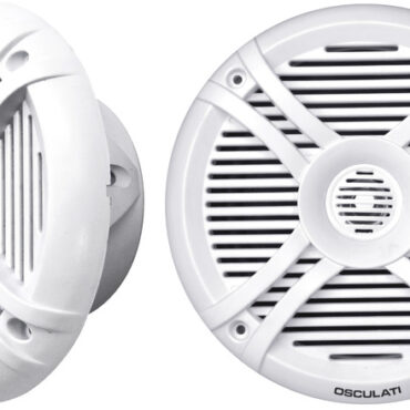 Casse a due vie complete di LED RGB multicolor programmabili tramite telecomando incluso. Le casse a due vie garantiscono una migliore resa dei bassi. Carcassa in ABS e cono in polipropilene.