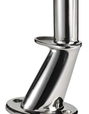 Glomex antenna base AISI316 polished 126 mm
