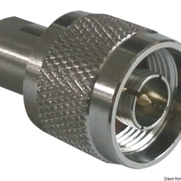 Glomex FME male / N male RA354 adaptor