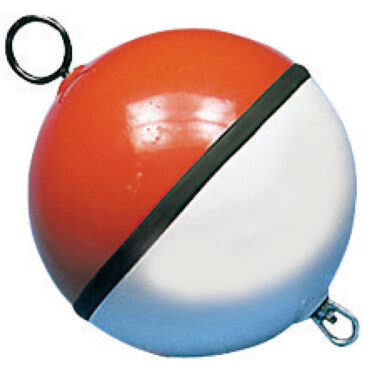 Riempita di poliuretano inaffondabile, con tirante centrale in ferro zincato, dotato di girella.