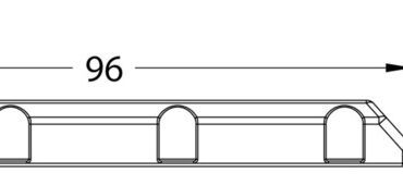 In PVC con valvola a spillo.
