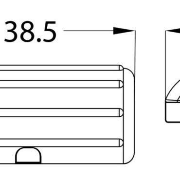 In PVC con valvola a spillo.