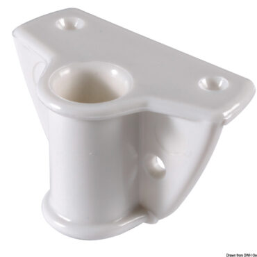 Socket for nylon rowlock wall mount