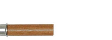 Manico in legno di mogano verniciato.