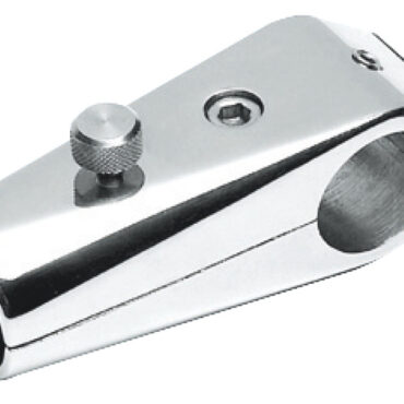 Per montaggio su tubo pulpito. In acciaio inox AISI 316 lucidato a specchio.