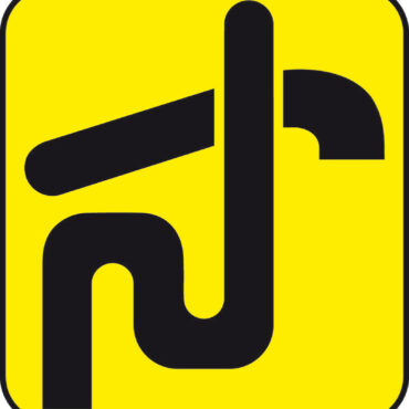 Waste sticker 25 x 27 mm