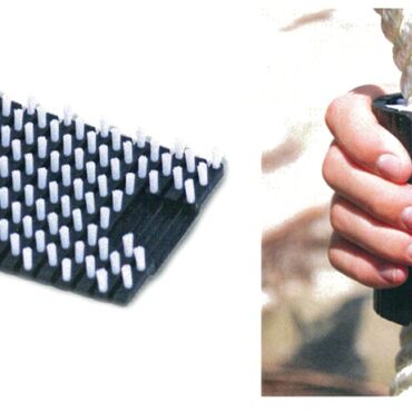 Spazzola flessibile per pulire cime 12/25 mm, tubi flessibili in pvc, cavi elettrici ed ogni prodotto tubolare.