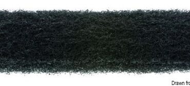 Yachticon abrasive cleaning pad Hard black