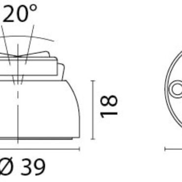 In ottone con piastrina di riscontro.