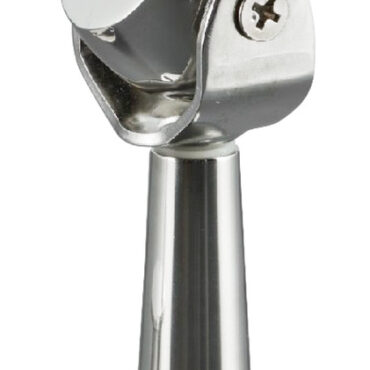 Corpo in acciaio inox AISI 316 lucidato a specchio.Forza di trazione 5 kg