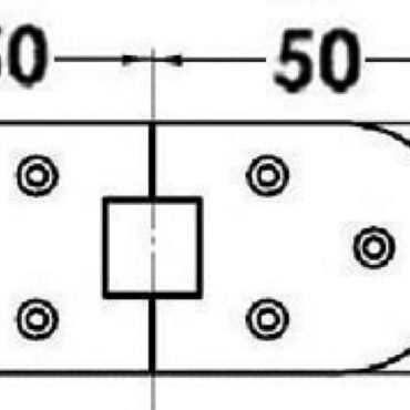 Completamente in acciaio inox AISI 316 lucidato a specchio. Adatte per portelli e piani ribaltabili.
