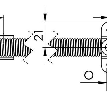 In acciaio inox a molla per apertura portellini, completi di cavallotto a forcella più piastrina a “L” per attacco. Dotati di cavetto di sicurezza inox per evitare l’allungamento delle molle.