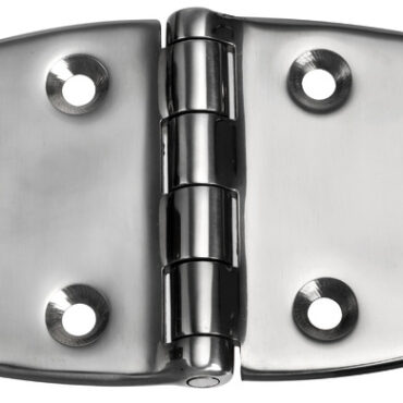 In acciaio inox AISI 316 di grandissima resistenza, lucidate a specchio.