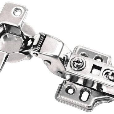 In acciaio inox. Apertura a 105°. Oltre 45° lo sportello resta aperto in qualsiasi posizione si desideri. La chiusura è frenata Soft Close. Complete di dispositivo click-on per sgancio rapido dello sportello.