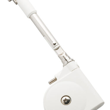 Versione con chiusura. Per sportelli con apertura verso il basso.Apertura soft dello sportello: può essere montato a sinistra o destra.Con sportello chiuso dispone di un sistema di blocco dello stesso.Calcolo momento torcente. Un braccetto: lunghezza antina (cm) x 1/2 x peso antina (kg).