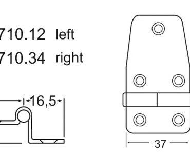 In acciaio inox lucidate a specchio, con smorzamento delle vibrazioni tramite asse centrale frenato.